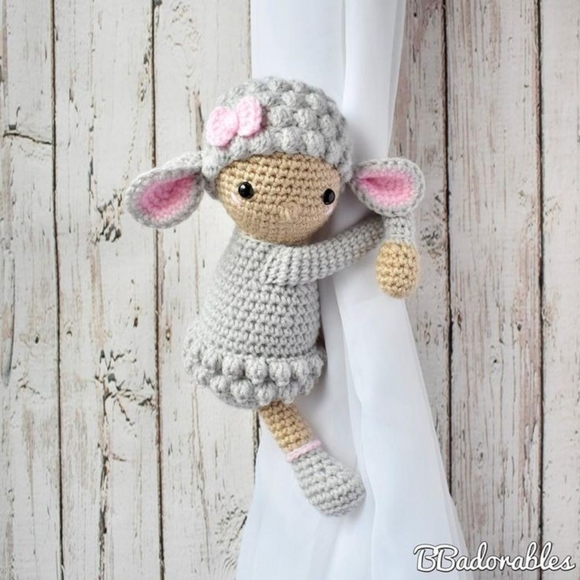 Baby Lamb gift for your loved ones ❤️10" handmade - Picture 4 of 7